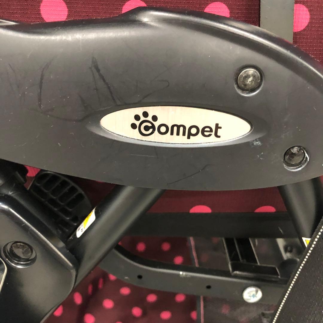 Compet ペットカート　ミリミリ　mili mili ルビードット