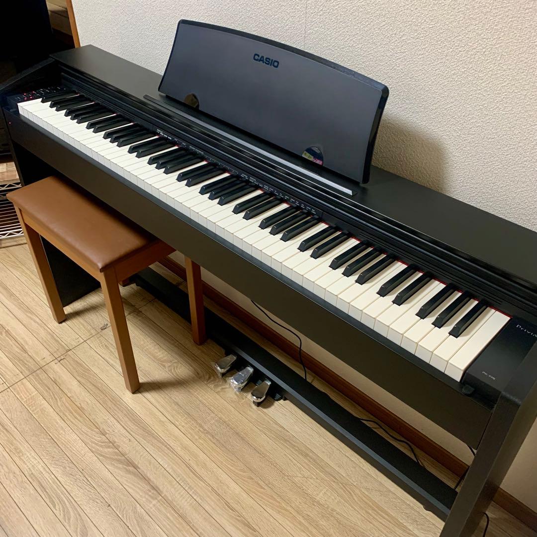 CASIO PX-770BK 2020年製 電子ピアノ 福岡市より手渡し対応のみ