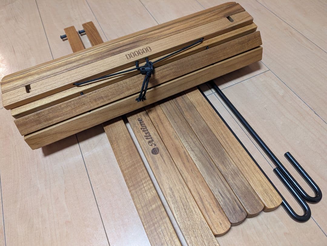 DOOGOO　Allstime　ロールトップテーブル　スノーピーク　ハイランダー