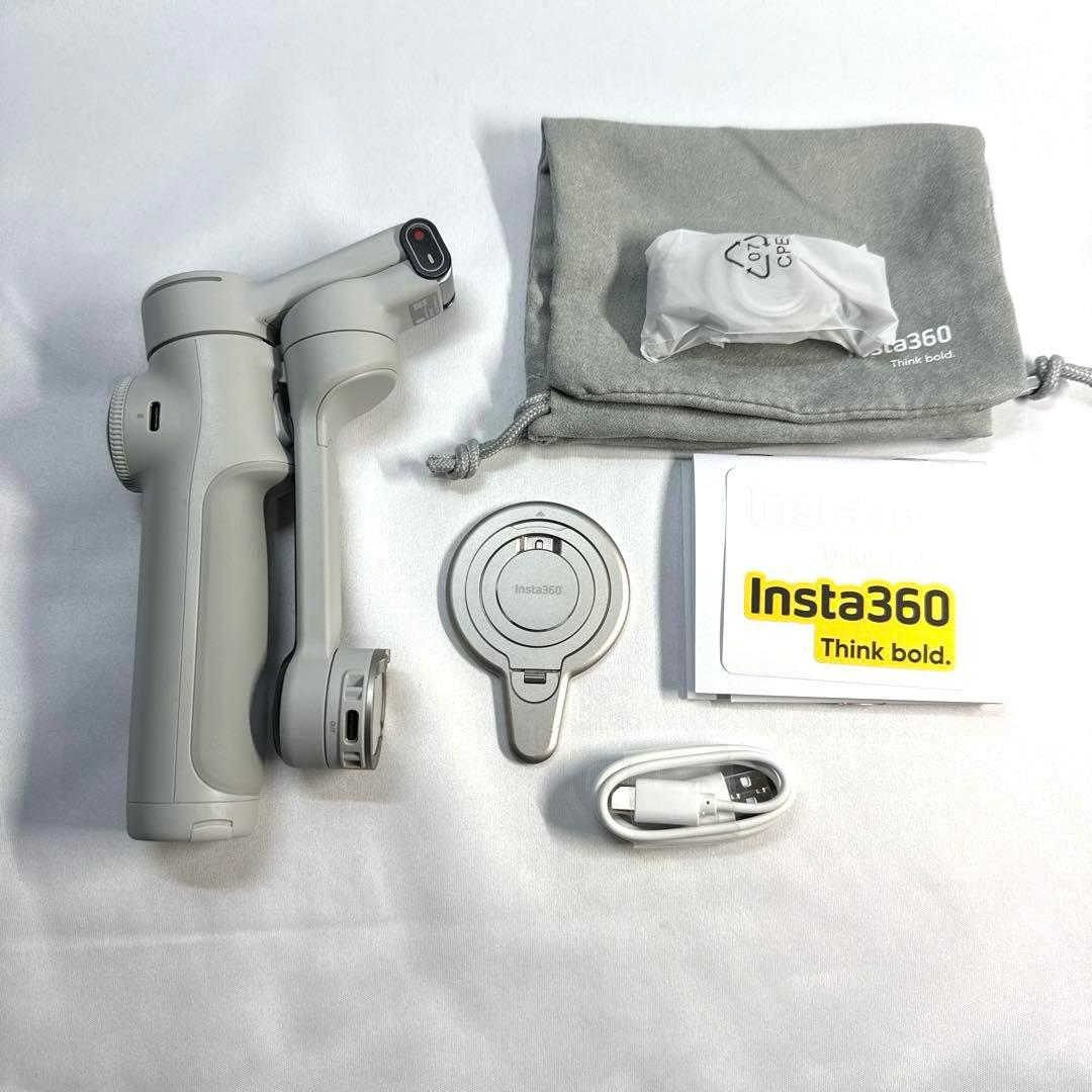 【純正OP付】Insta360 Flow 2 Pro グレー