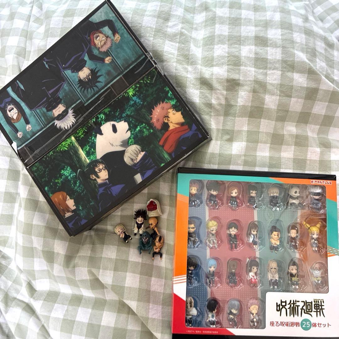 呪術廻戦　座る呪術廻戦25体セット＋呪霊