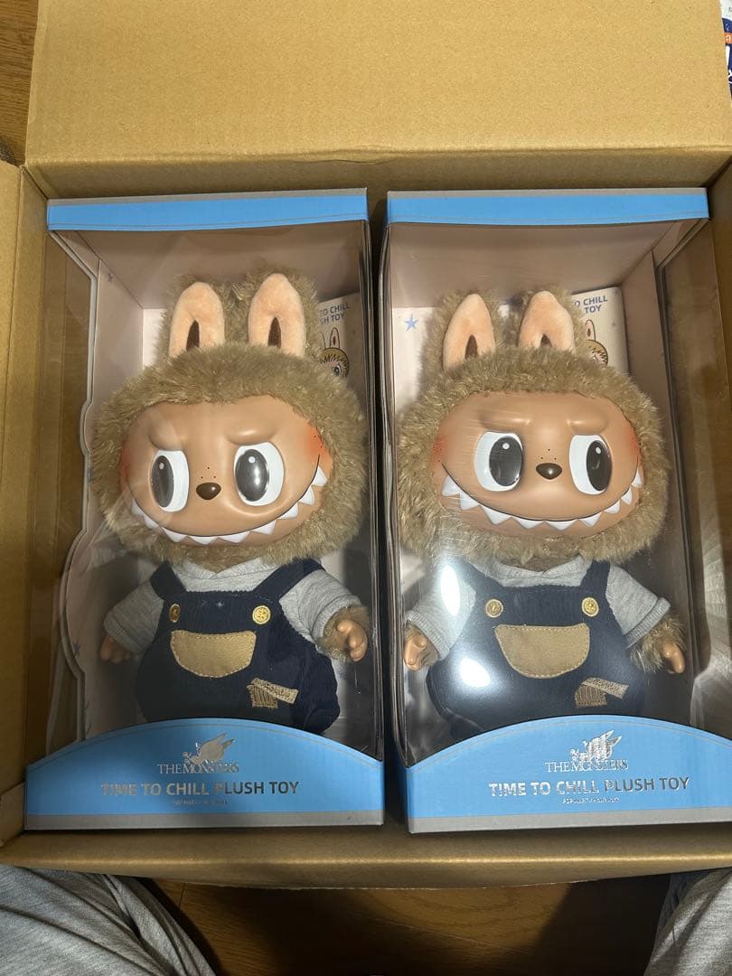 ぬいぐるみ LABUBU TIME TO CHILL BIG SIZE