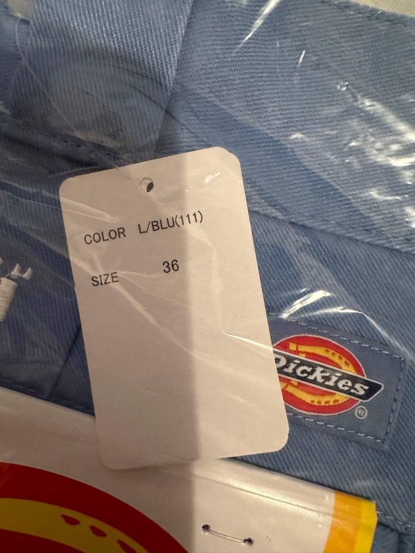 バナナマン 2023 ディッキーズ パンツ ズボン ライトブルー 36 新品