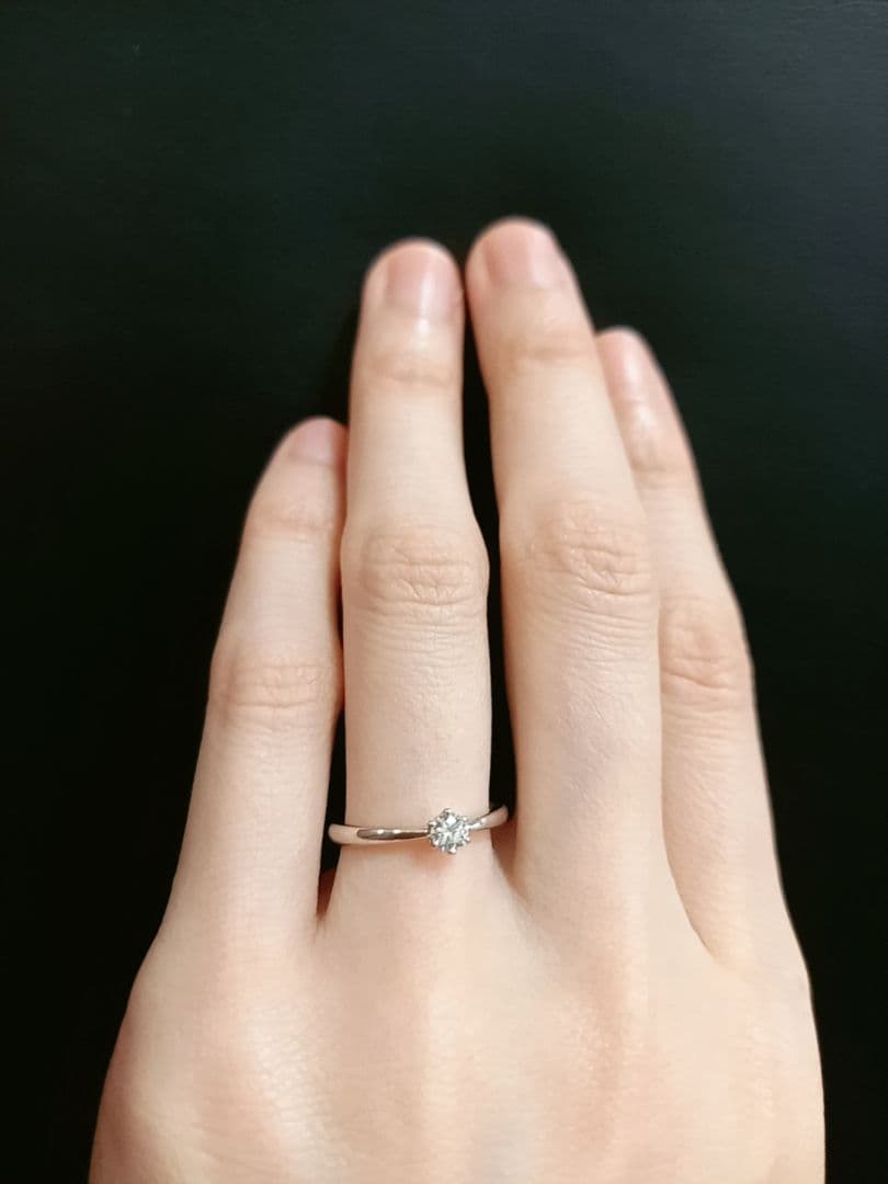 ジュエリーツツミ　プラチナダイヤモンドリング