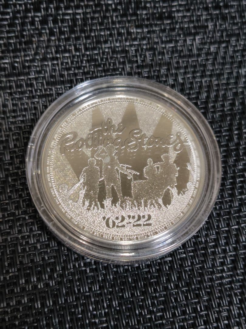The Rolling Stones 40周年記念銀 1トロイオンス