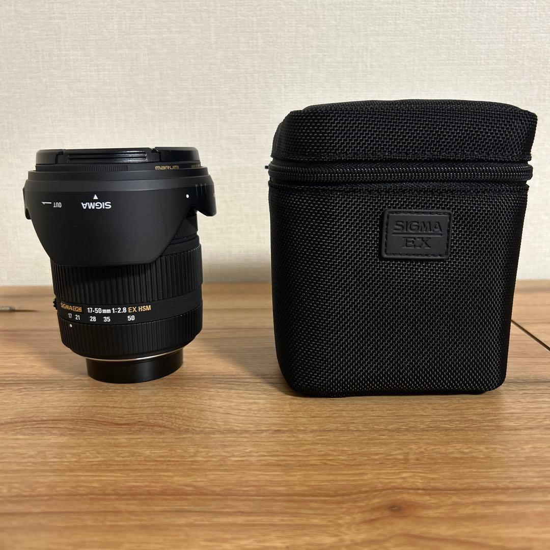 レンズ(ズーム) SIGMA 17-50mm F2.8 DC EX HSM OS