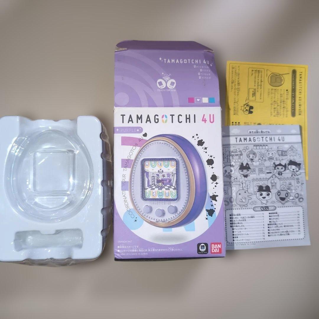 たまごっち4U パープル　アイカツカバー　たまごっちフォーユー