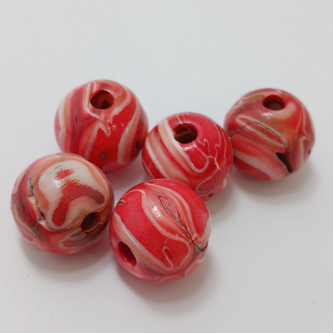 鶴天 提げ物 緒締 5個セット 直径13～14.5㎜ 総重量17.7g　ね