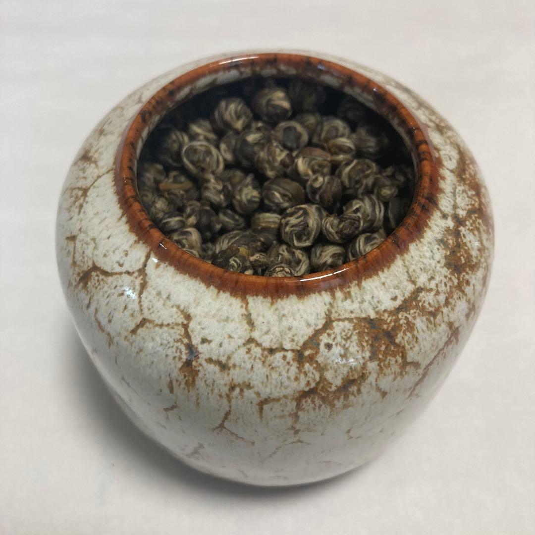 最上級（九窨）‼️ジャスミン茶　茉莉白龍珠（白毫銀針）