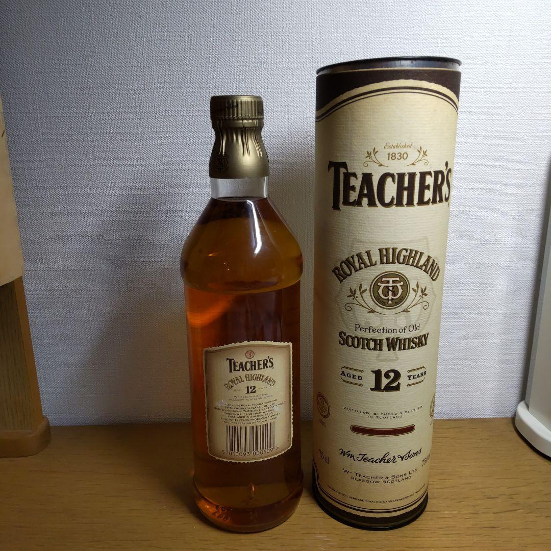 【古酒】 ティーチャーズ ロイヤルハイランド 12年