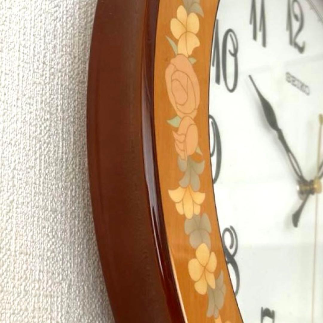 ⭐︎美品⭐︎ SEIKO 電波掛時計 象嵌ウォールクロック