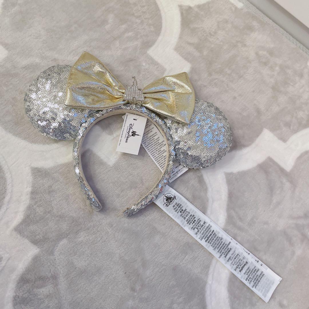 未使用タグ付き　ディズニーランドパリ限定　お城カチューシャ　DLP購入