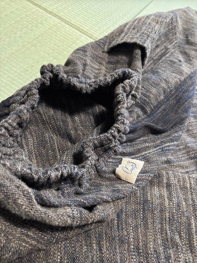 うさとの服 ムササビパンツ size8 草木染め＆藍染め