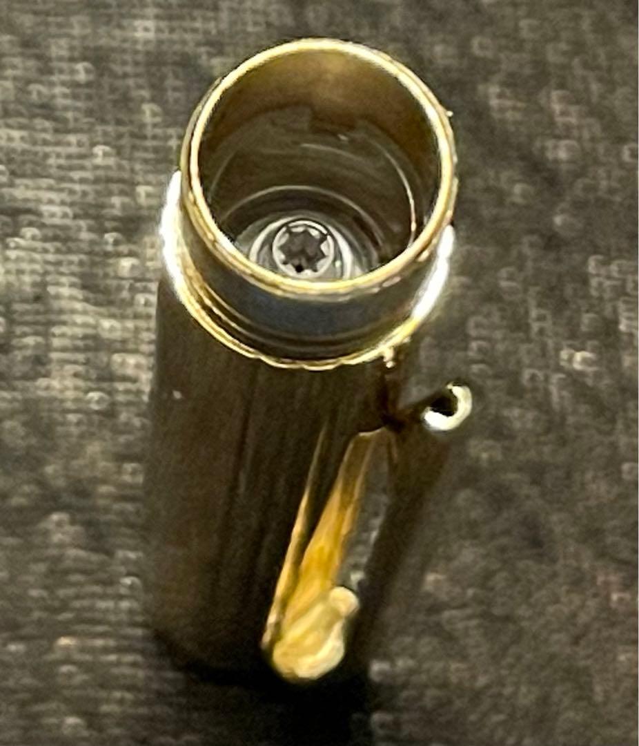 【美品未使用】 箱付き モンブラン ペン先14金万年筆 ノブレスゴールド