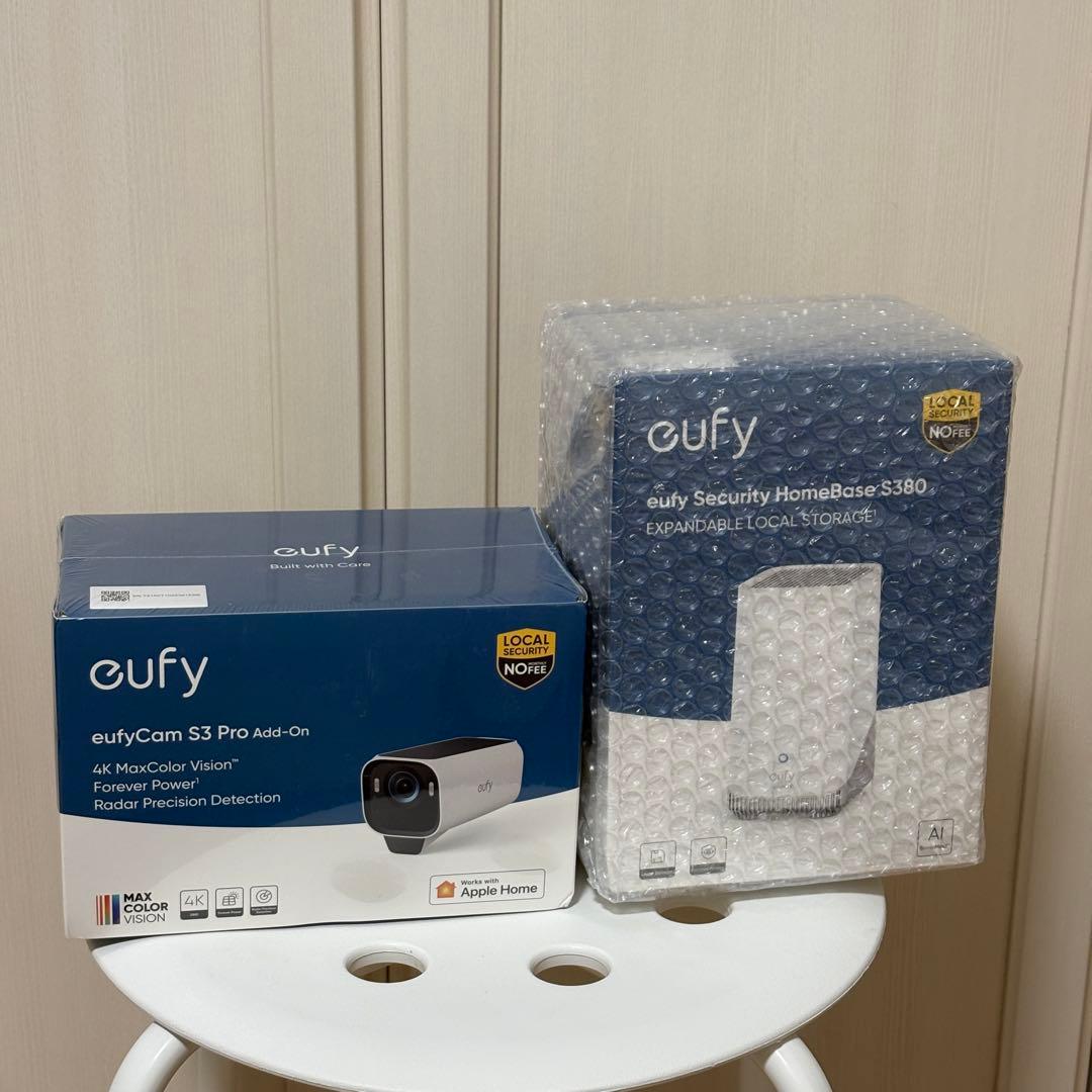 防犯カメラ Eufy Cam S3 Pro + Base S380