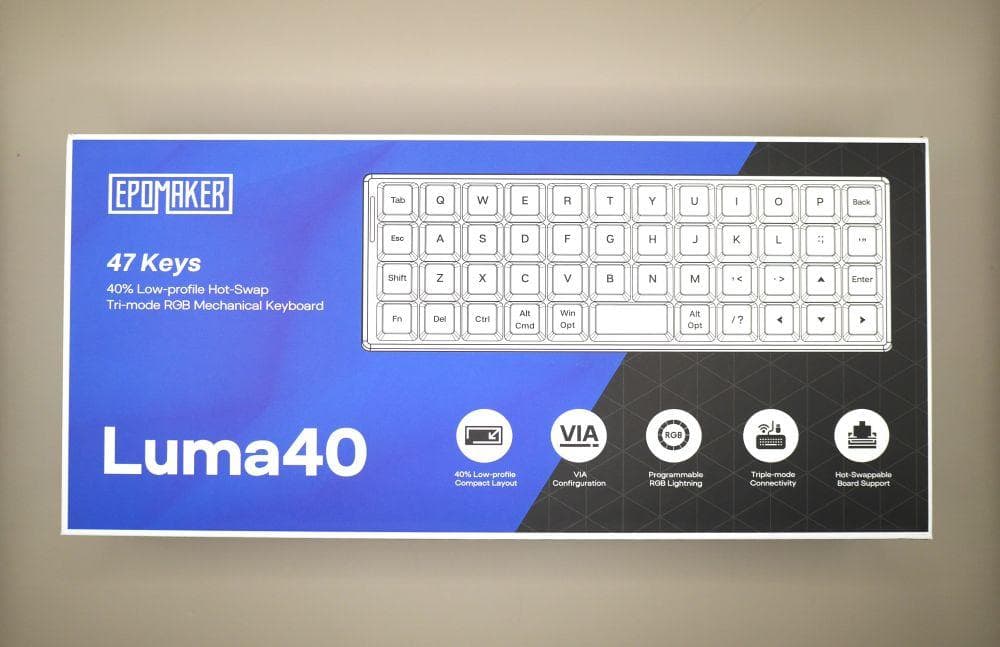 EPOMAKER Luma 40 メカニカルキーボード