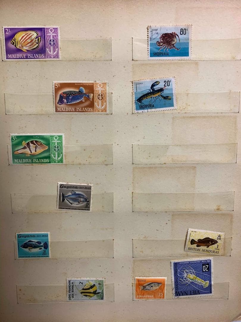 コレクション ANTIQUE STAMPS/POSTCARDS