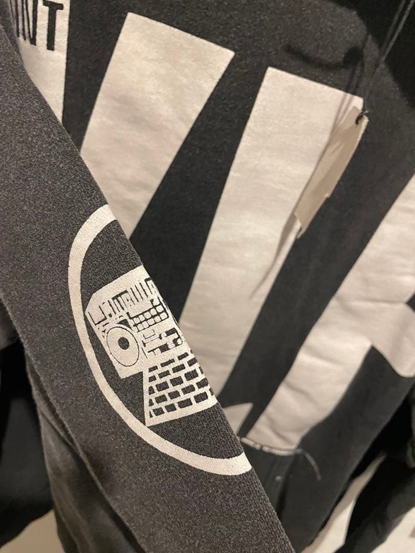 25SS SAINT KLF フード付きパーカー 黒 L