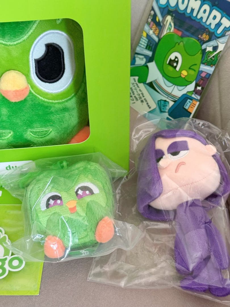 Duolingo ぬいぐるみセット