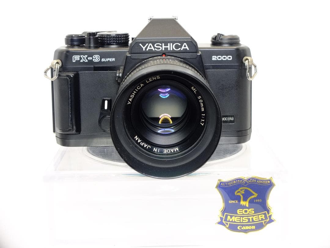 【実写確認整備品】ヤシカFX-3スーパー2000本革仕様／ML50mmf1.7付