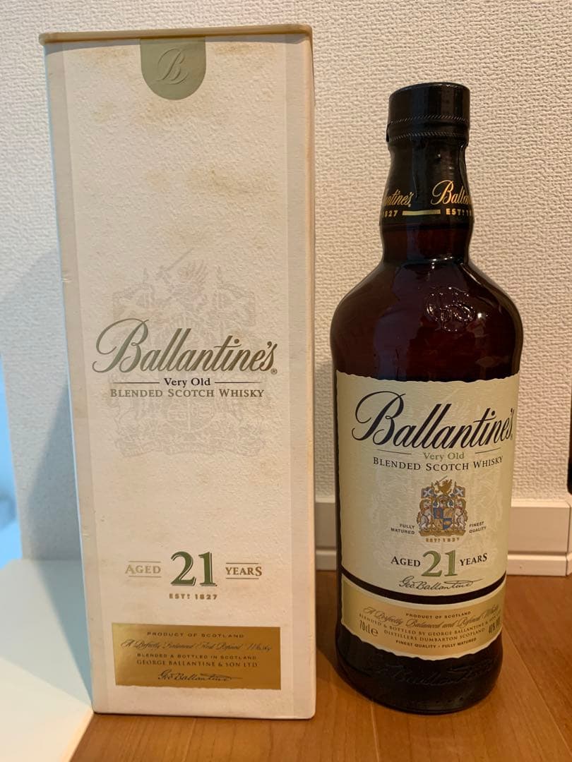 古酒　バランタイン　21年　700ml　2014年産