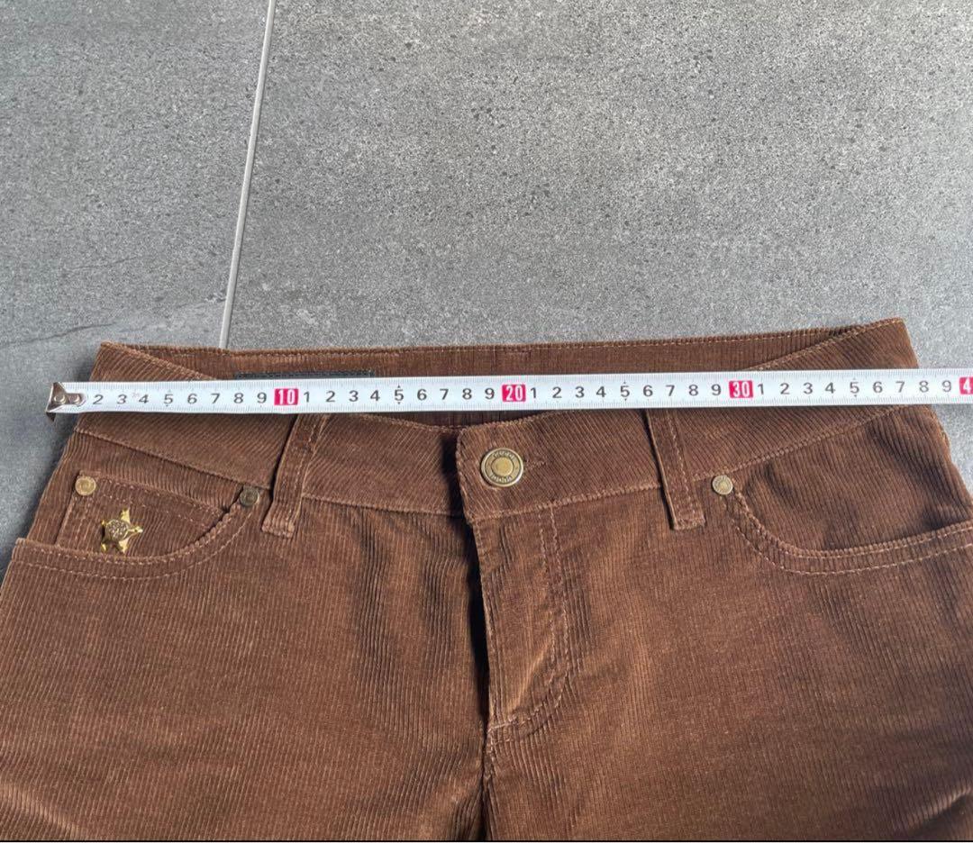 グッチ GUCCI 良質コーデュロイパンツ　美脚　ブラウン　美品 レア