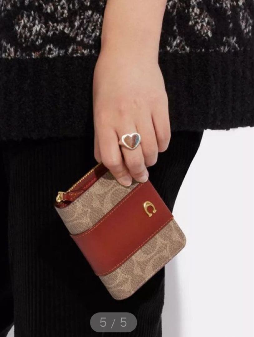 【新品】COACH ✨二つ折り財布ビルフォールド ウォレット新品