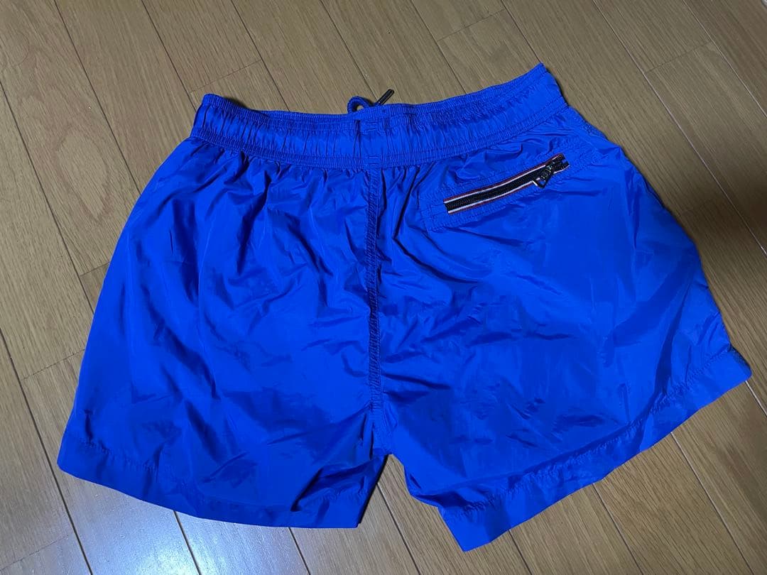 MONCLER モンクレール　水着 青色 ショートパンツ　M
