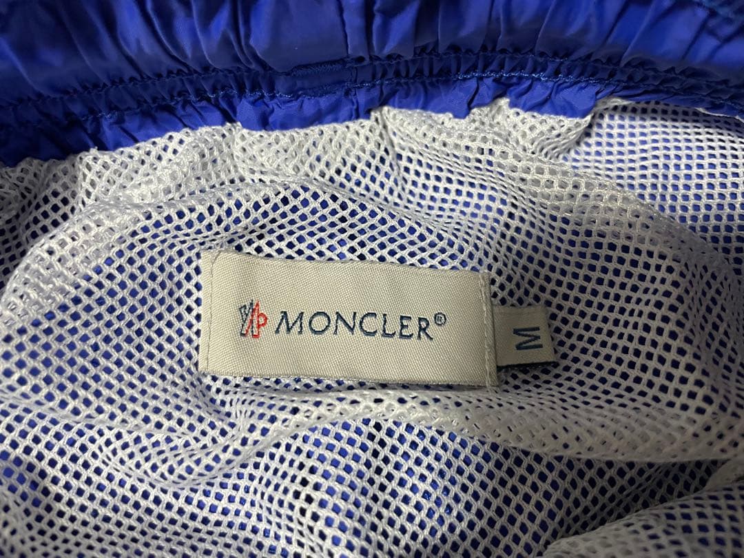 MONCLER モンクレール　水着 青色 ショートパンツ　M