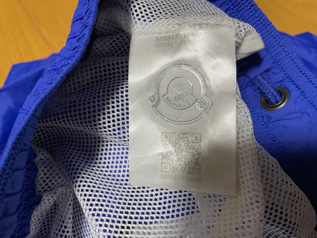 MONCLER モンクレール　水着 青色 ショートパンツ　M