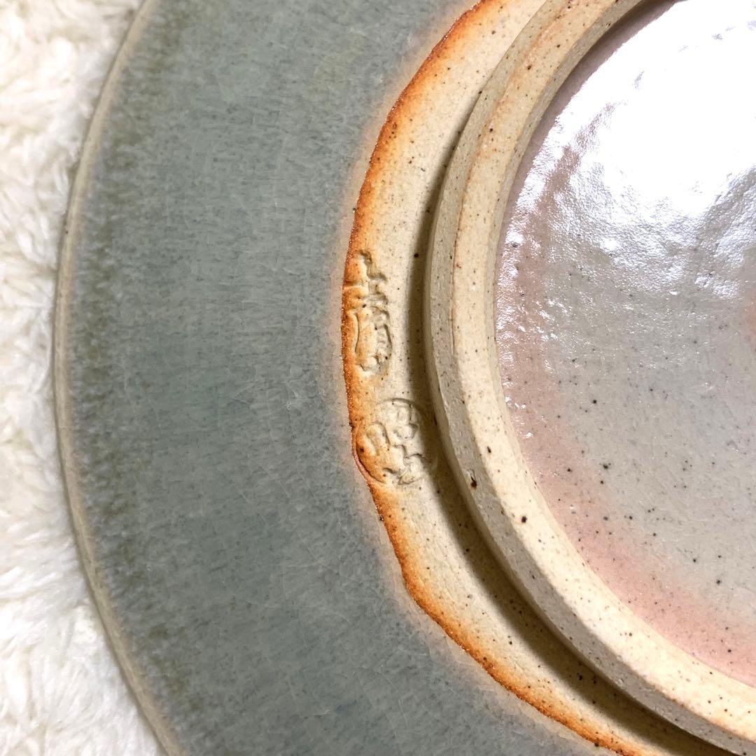 赤膚焼　カップ&ソーサー5客セット　大塩昭山　奈良絵