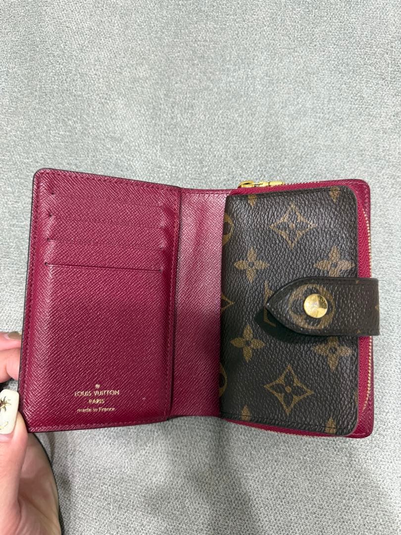 Louis Vuitton モノグラム 二つ折り財布 ポルトフォイユジュリエット