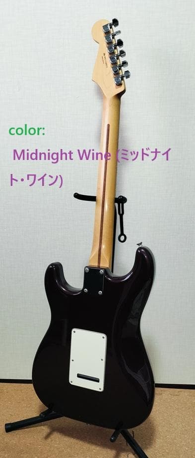 ★2012 Fender Mexico STD ST ミッドナイト・ワイン