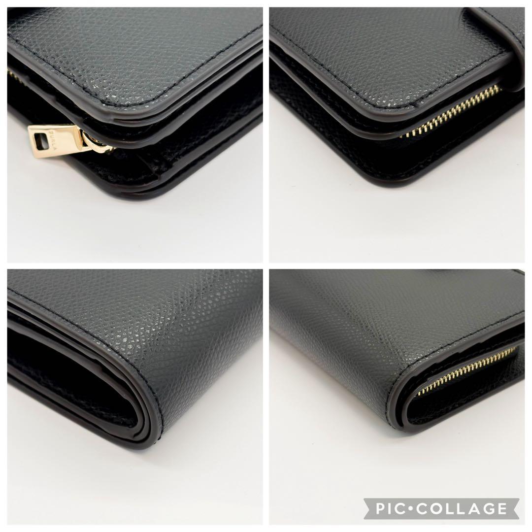 ♡新品未使用♡ フルラ FURLA 2つ折り財布 ブラック