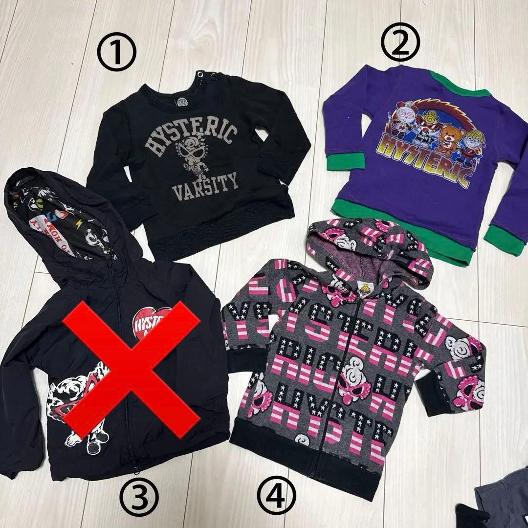 ヒステリックミニ/ヒスミニ/HYSTERICMINI80.90/24点まとめ売り