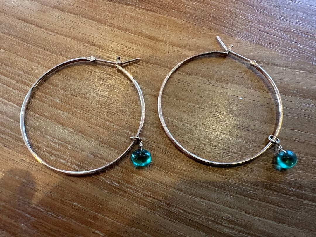 ageteピアスとトップ　　ピンクゴールド