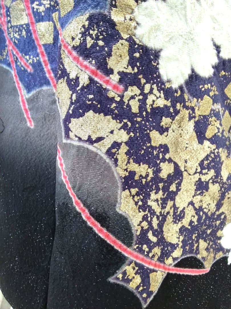 振袖フルセット、正絹振袖成人式、半襟重ね衿帯揚げ帯締め、唐織袋帯襦袢、ガード加工