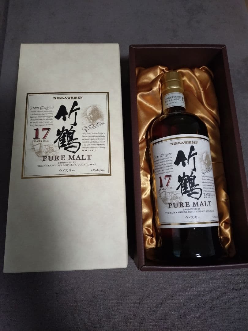 竹鶴17年 700ml 未開栓 化粧箱付き