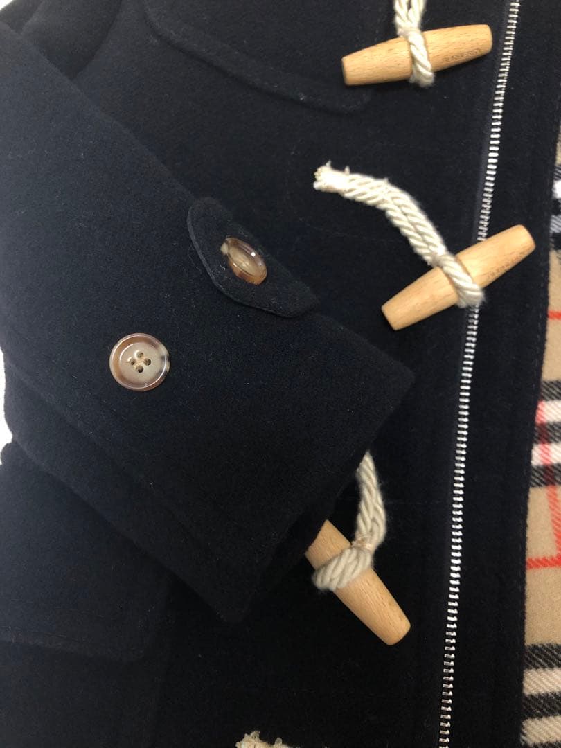 【超美品】BURBERRY ダッフルコート 4Y ブラック