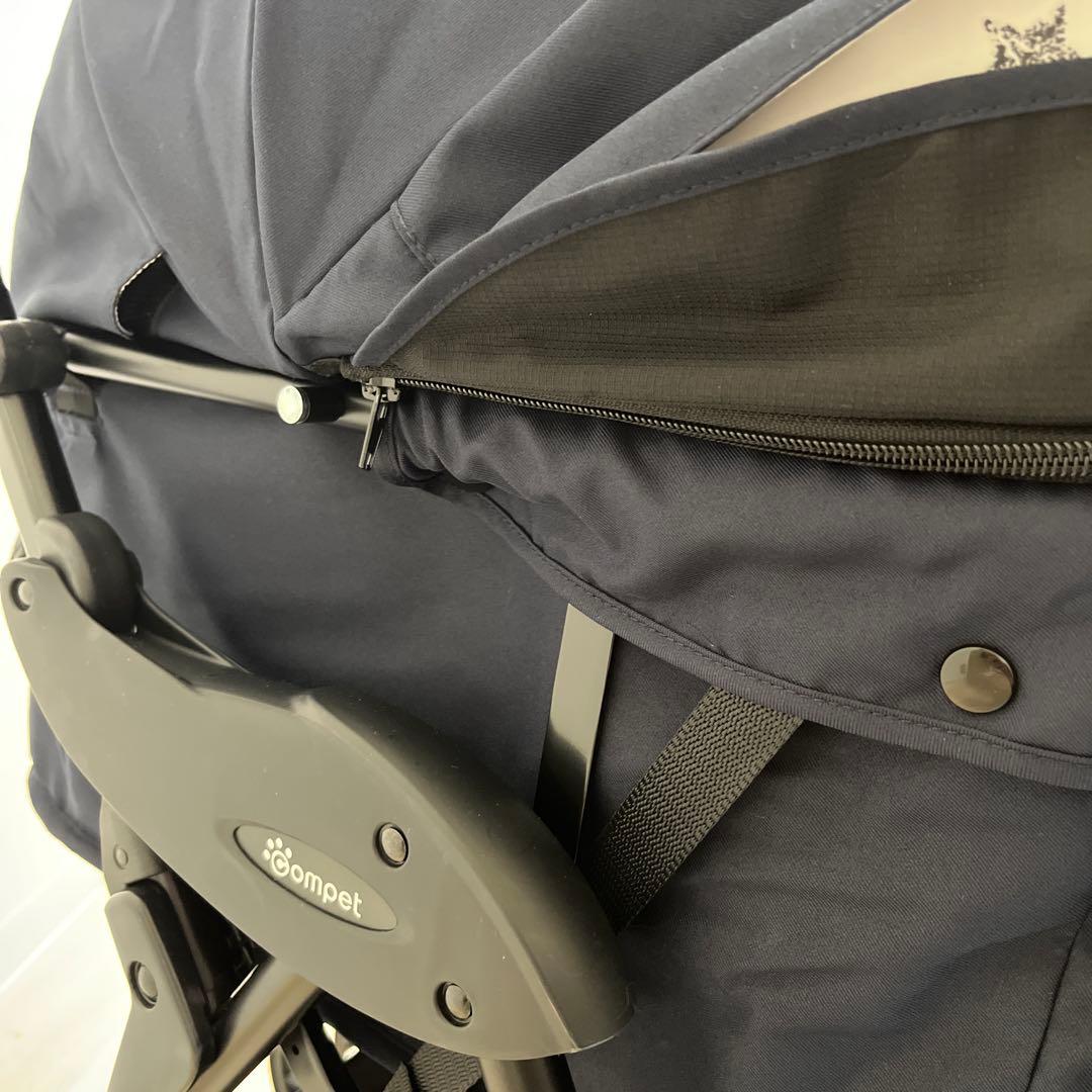 コムペット ミリミリ ライト アルファ EG ロング D 美品 ペットカート