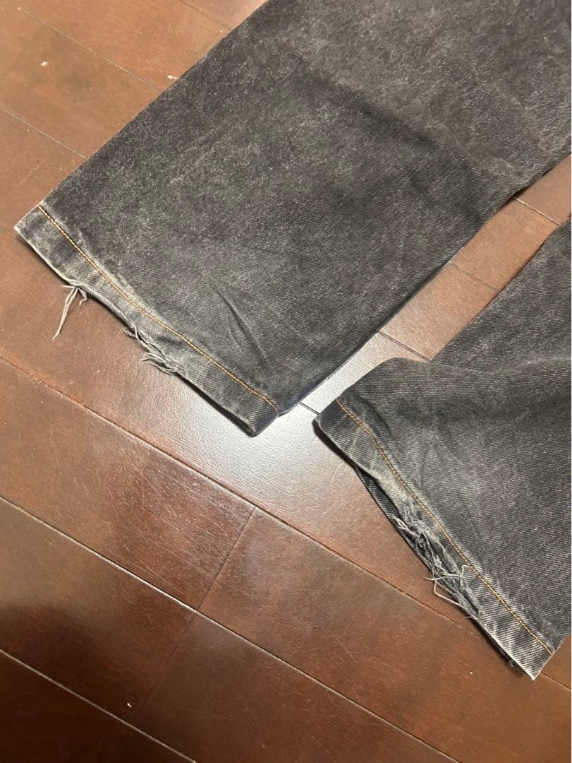 スケートボード polar skate 93 washed black 30/32