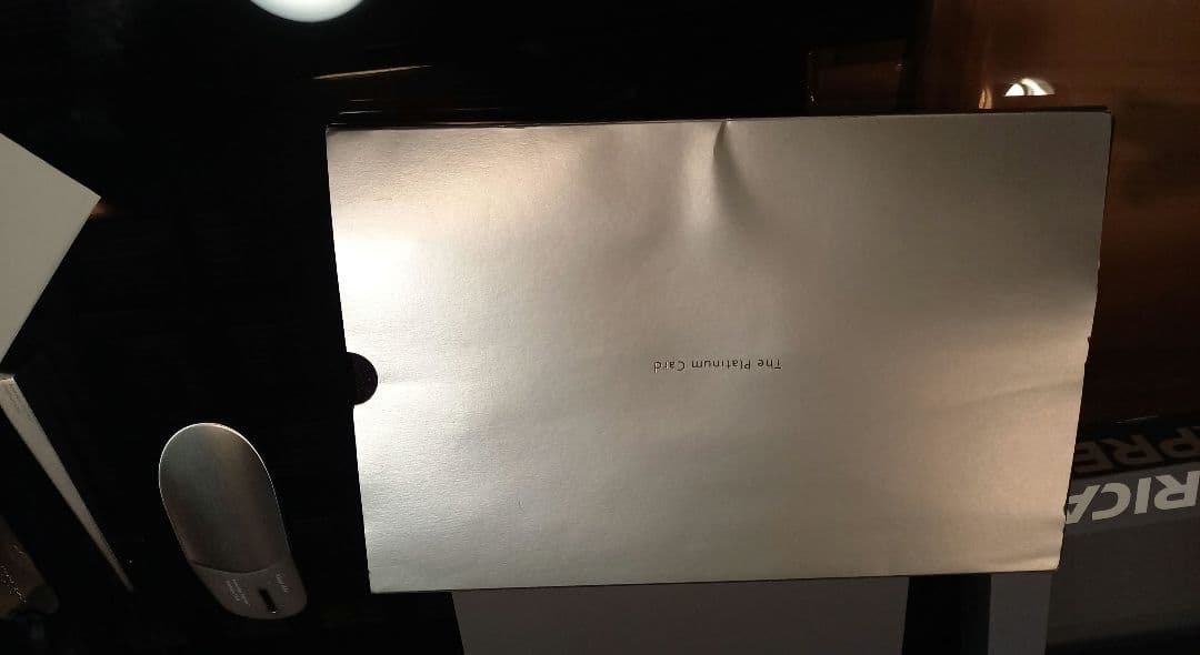 AMEX センチュリオンカード専用封筒　プラチナカード・ラゲッジタグ