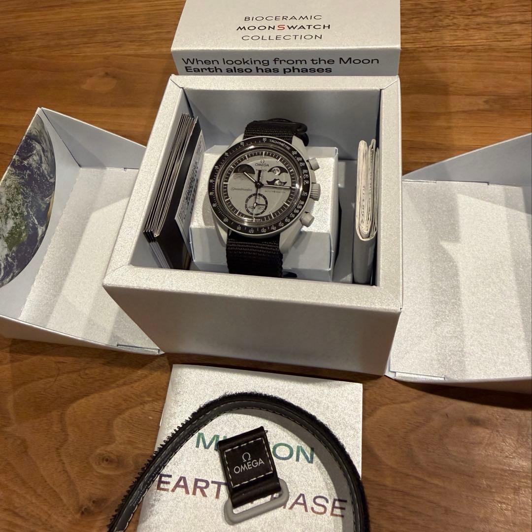オメガ スウォッチ Mission to Earthphase 極美品