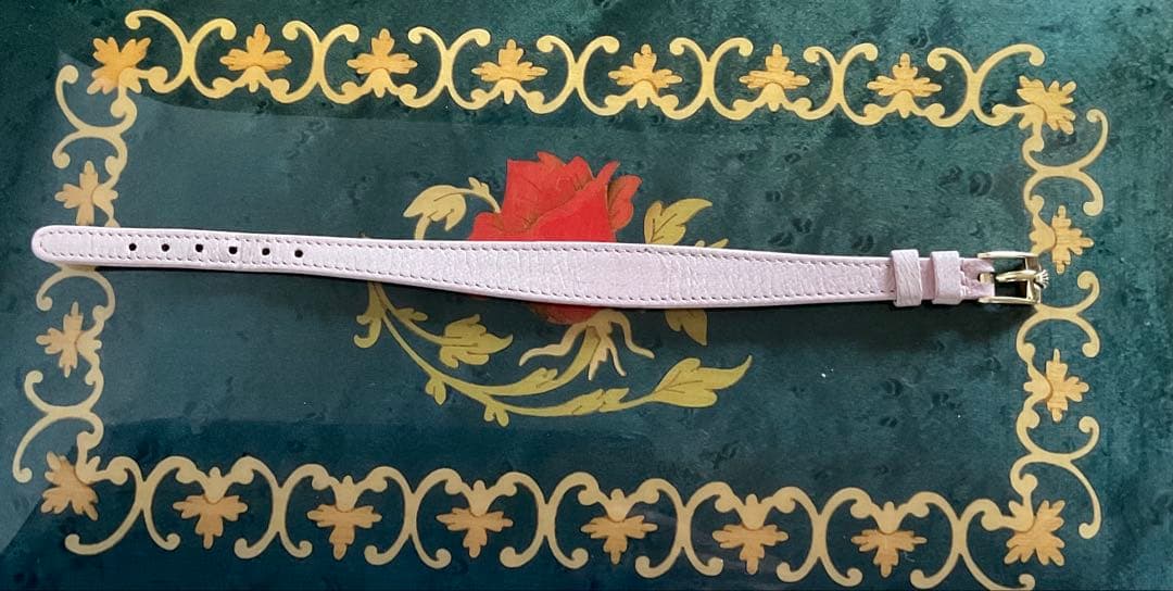 希少 ロレックス カメレオン 替えベルト 純正ベルト 純正尾錠ゴールド付き