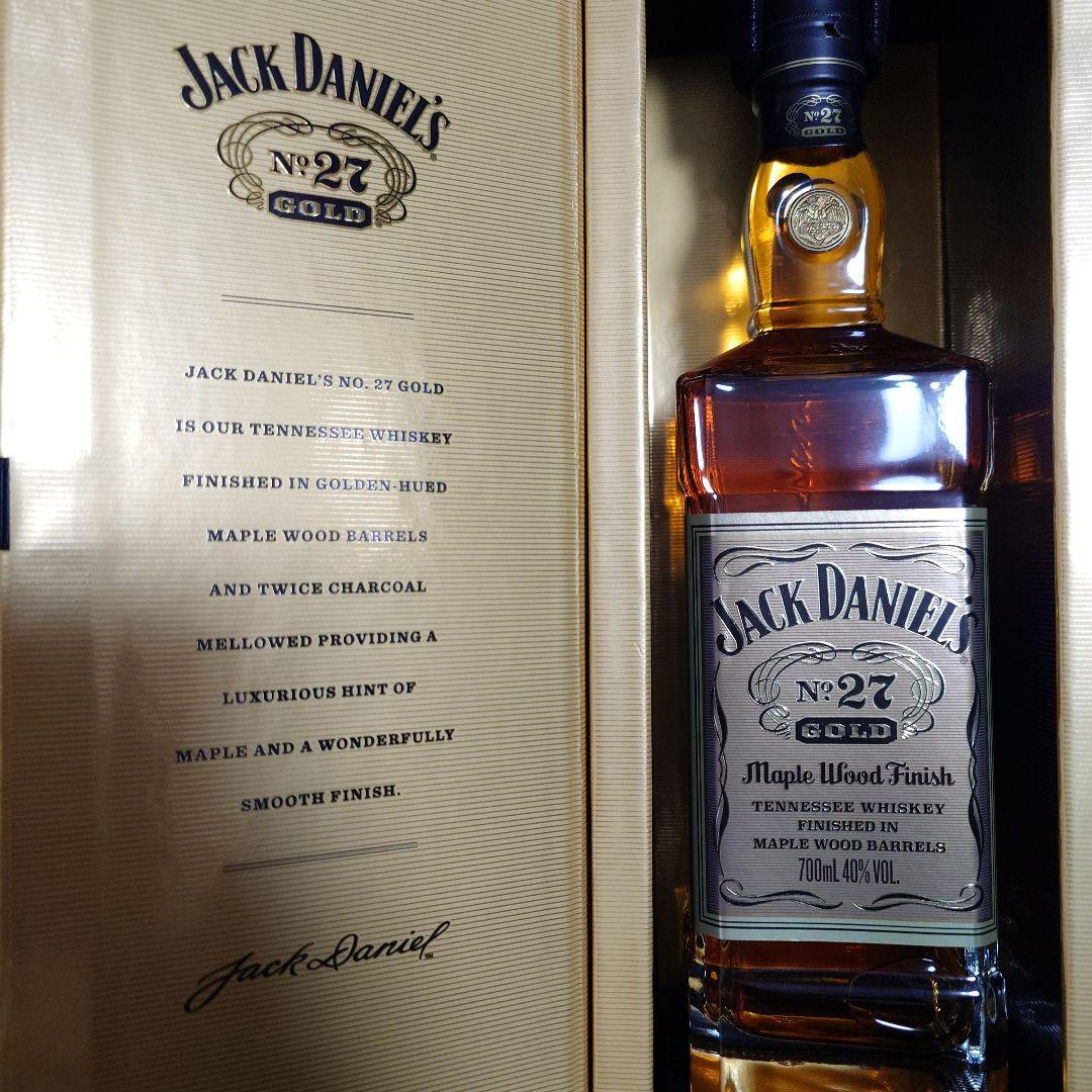 ジャックダニエル No.27ゴールド 箱付き未開封品