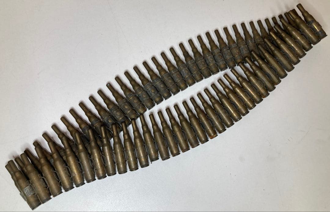 ヴィンテージ 銃弾 弾丸ベルト ミリタリー フルメタル
