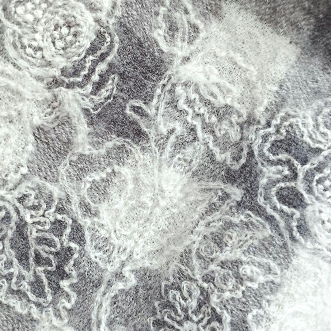 45R✨刺繍入りウール スカート