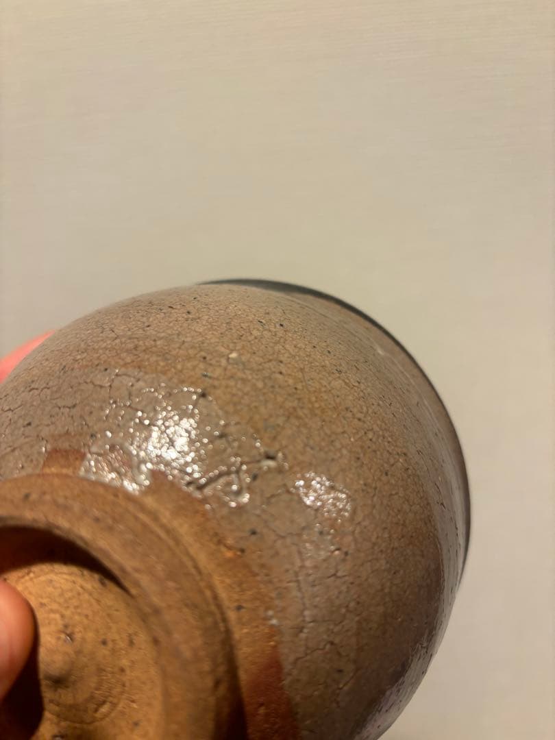 美★唐津皮鯨茶碗西岡小十茶道具李朝骨董川上清美小島直喜梅花皮矢野直人中川自然坊