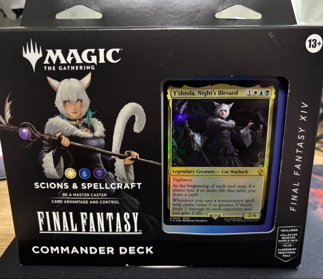 【MTG】統率者デッキ「サイオンズ・スペル」英語版 サンプルパック無し