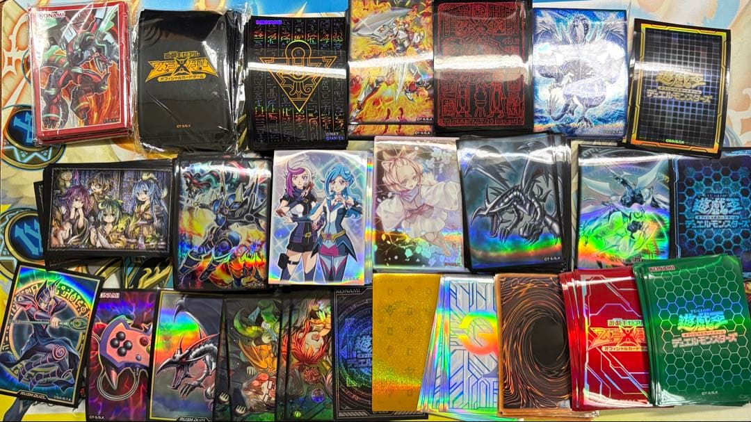 遊戯王 ocgラッシュデュエル スリーブ まとめ売り プレイ用 バラ売り不可